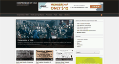 Desktop Screenshot of compromise-of-1850.org