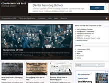 Tablet Screenshot of compromise-of-1850.org